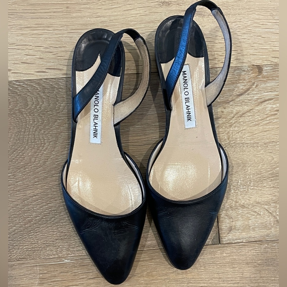 Manolo Blahnik Slingback